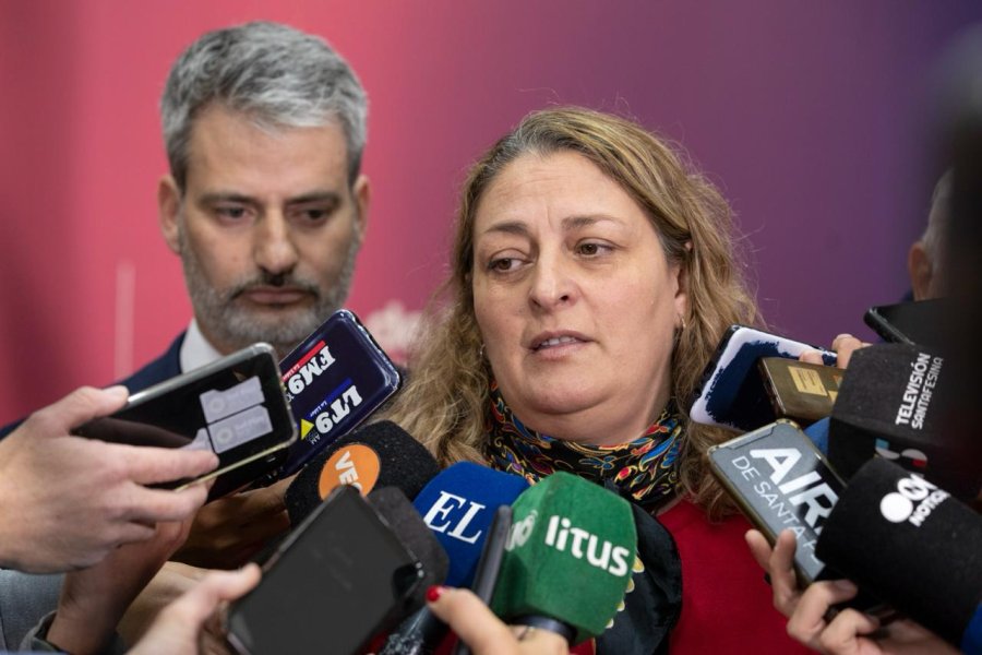 Ministra de Salud Silvia Ciancio.