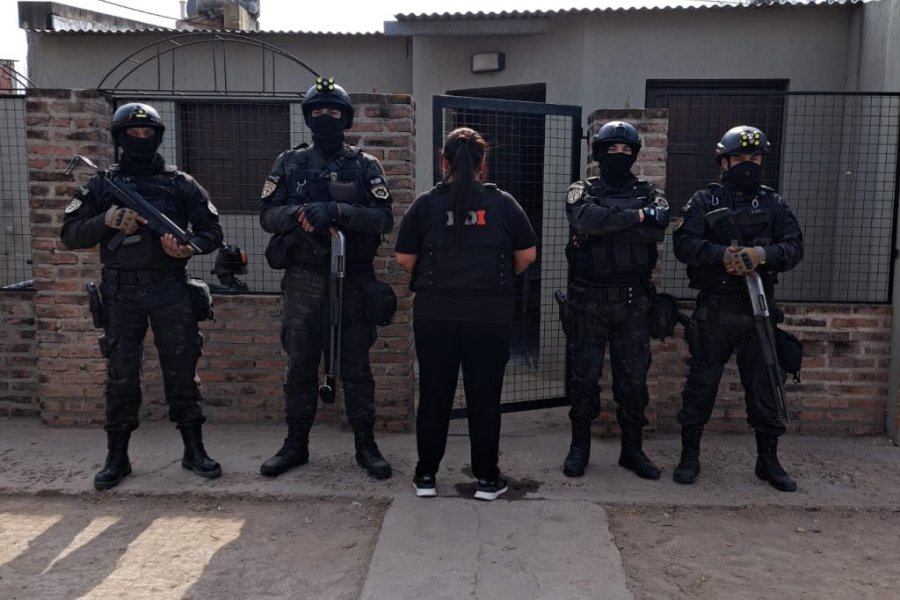 Operativos antidroga en Ceres.