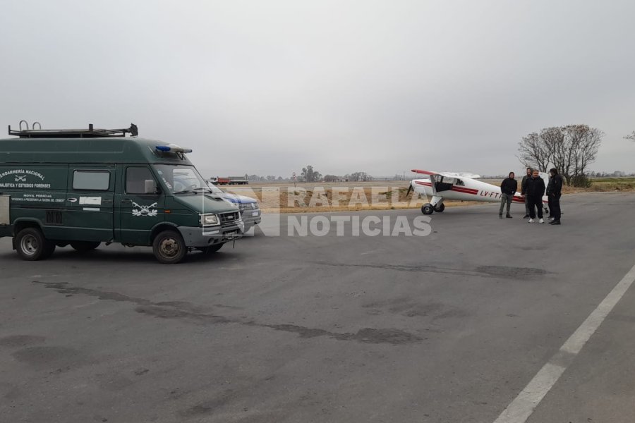El avi&oacute;n fue secuestrado por orden de la justicia federal.