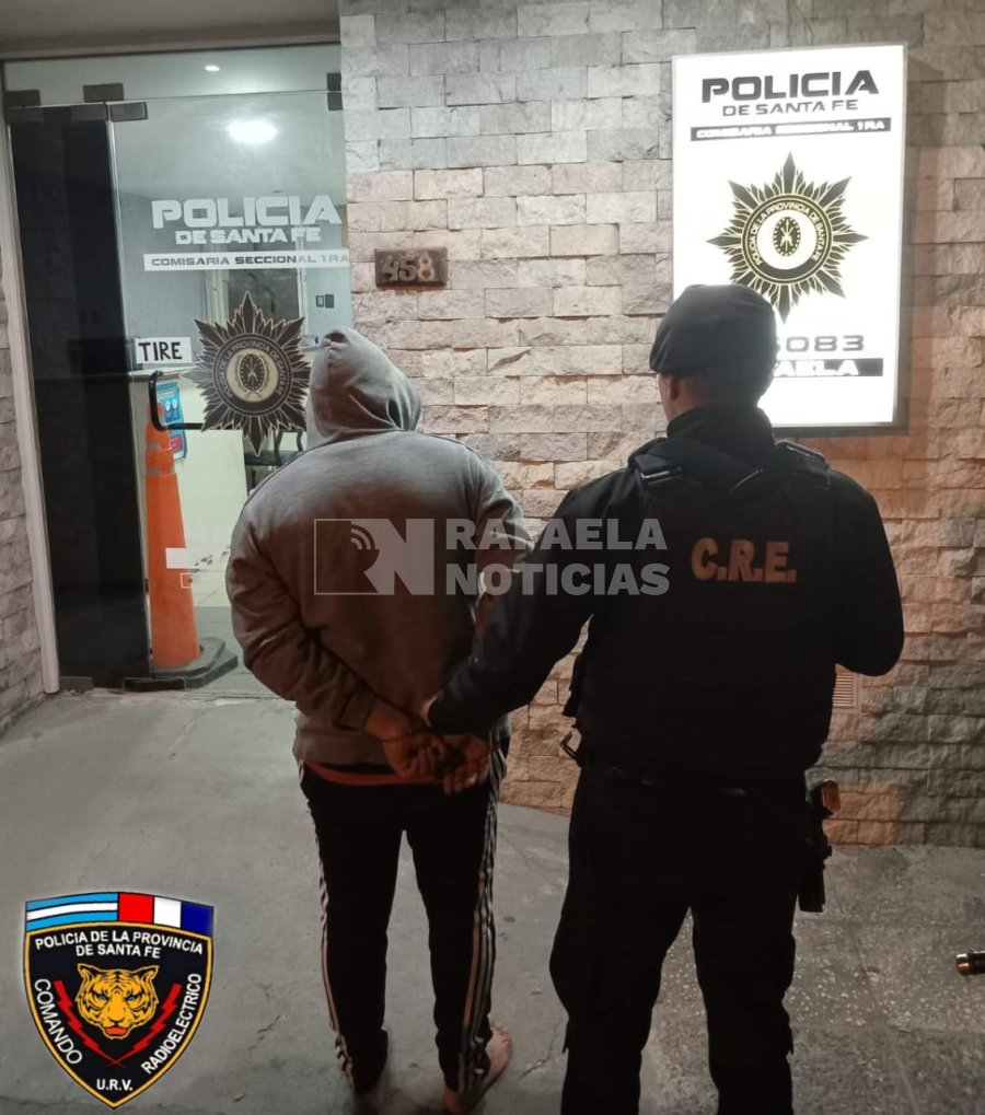 El hombre fue detenido