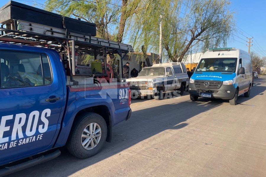 Dif&iacute;cil situaci&oacute;n y destacable labor de polic&iacute;as y bomberos.