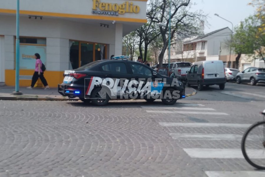 La Polic&iacute;a se hizo presente en G&uuml;emes y Sarmiento.