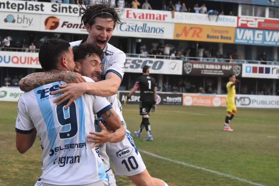 Los jugadores de Atl&eacute;tico y un desahogo esperado
