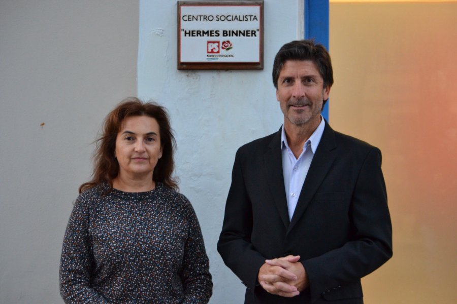 Dres. Marcela Kloster y Santiago Gaspoz.