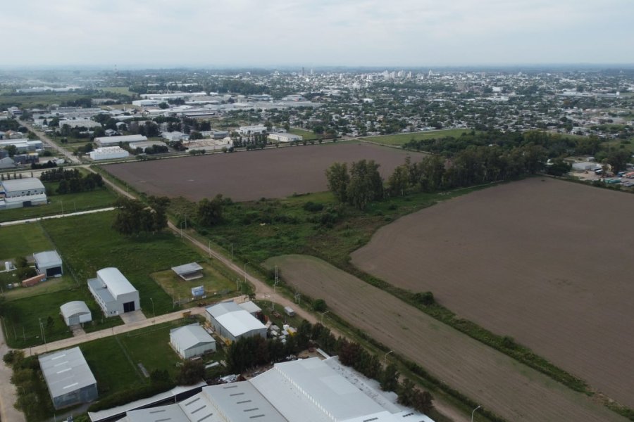 Vista de los terrenos a anexar al PAER y Parque Industrial