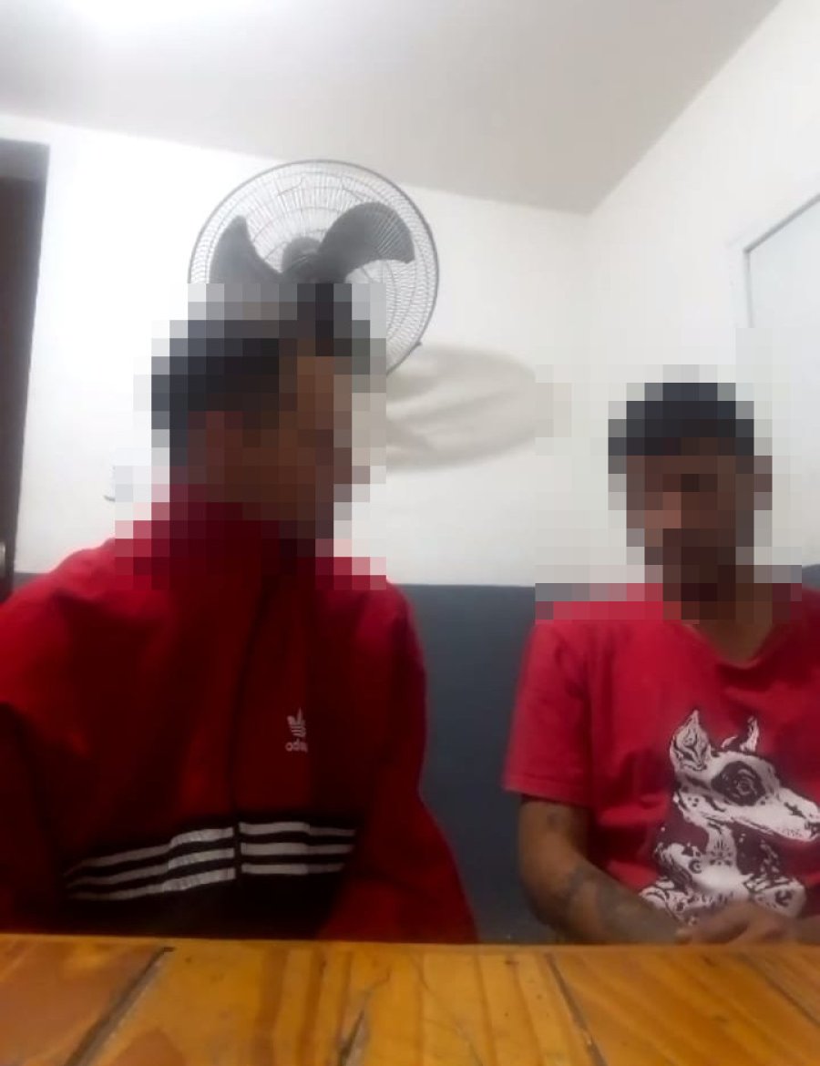 Los detenidos siguieron la audiencia v&iacute;a Zoom. Foto: RN