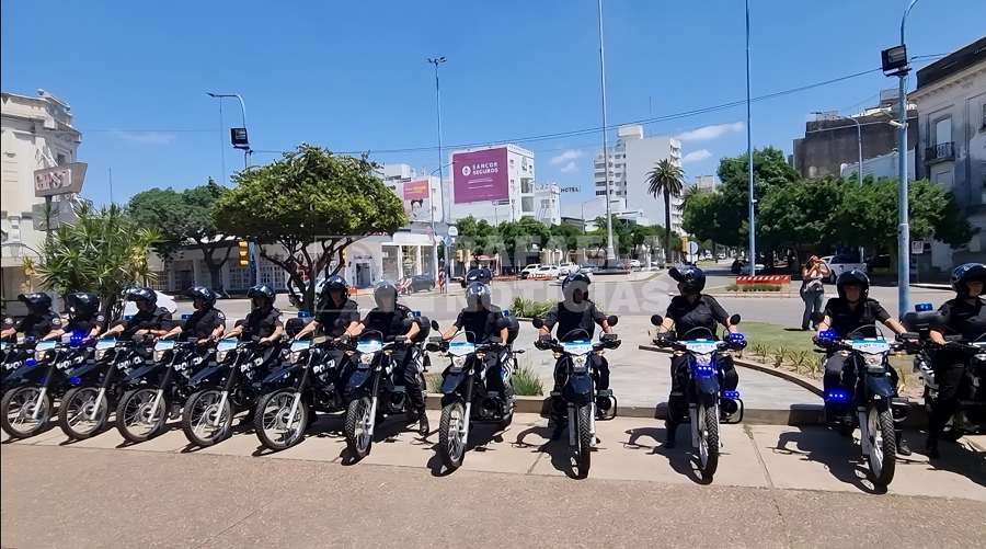 16 motocicletas para patrullaje