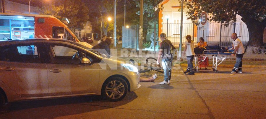 El SIES 107 atendi&oacute; y traslad&oacute; a los ciclistas.