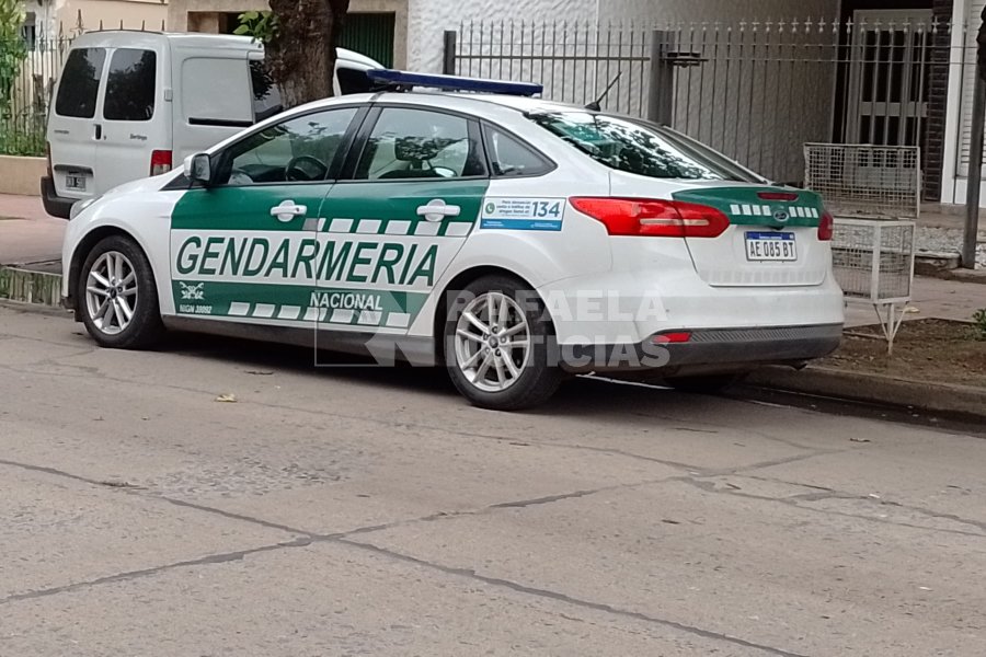 Uno de los allanamientos realizados en la causa Mercado Libre.