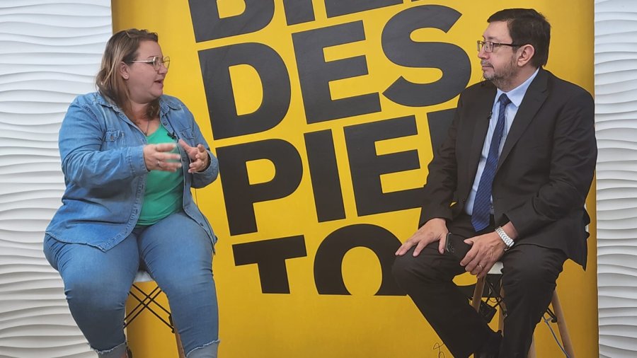 Marcia Tamagnini, en los estudiios de Bien Despiertos.