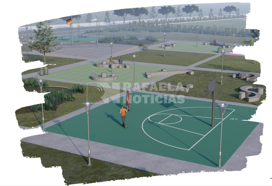 Una vista de la intervenci&oacute;n planificada para la plaza Sigmaringendorf.