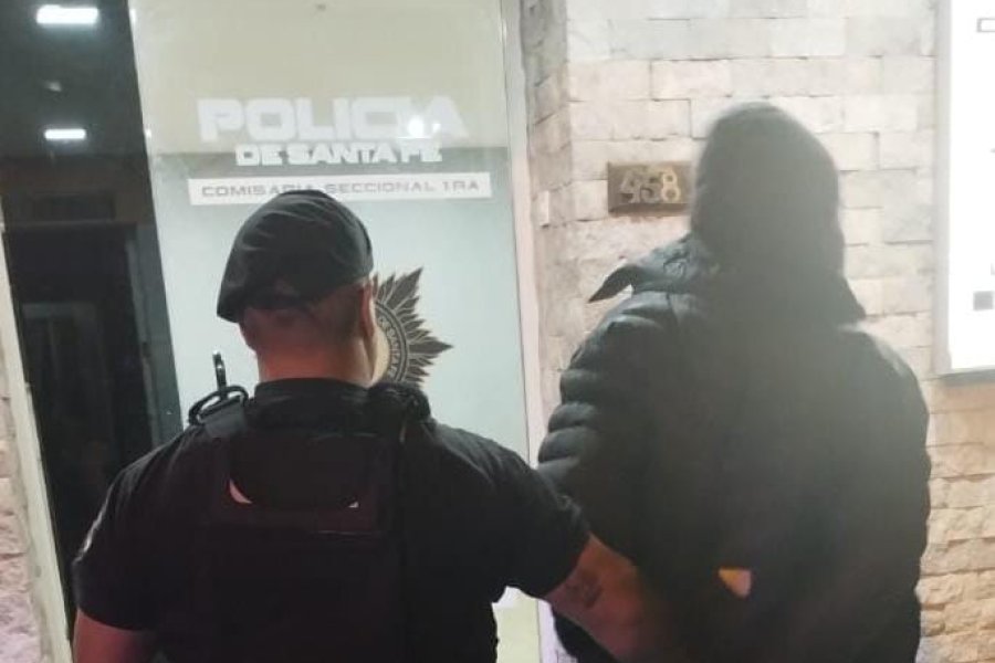 El hombre fue detenido