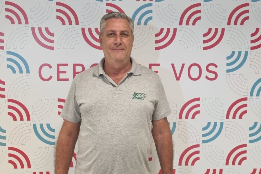 Juan Berca, secretario General del Centro Empleados de Comercio.