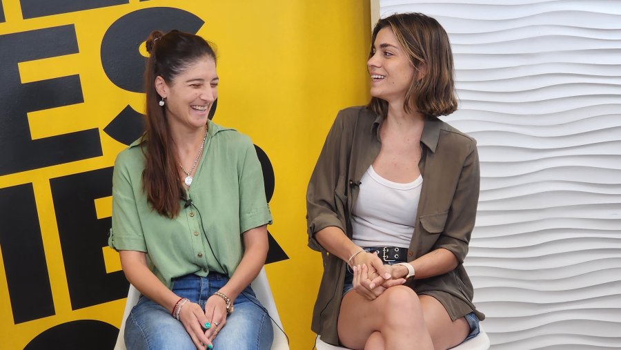 Carmina Curiotti y F&aacute;tima Ruatta - Integrantes de la organizaci&oacute;n