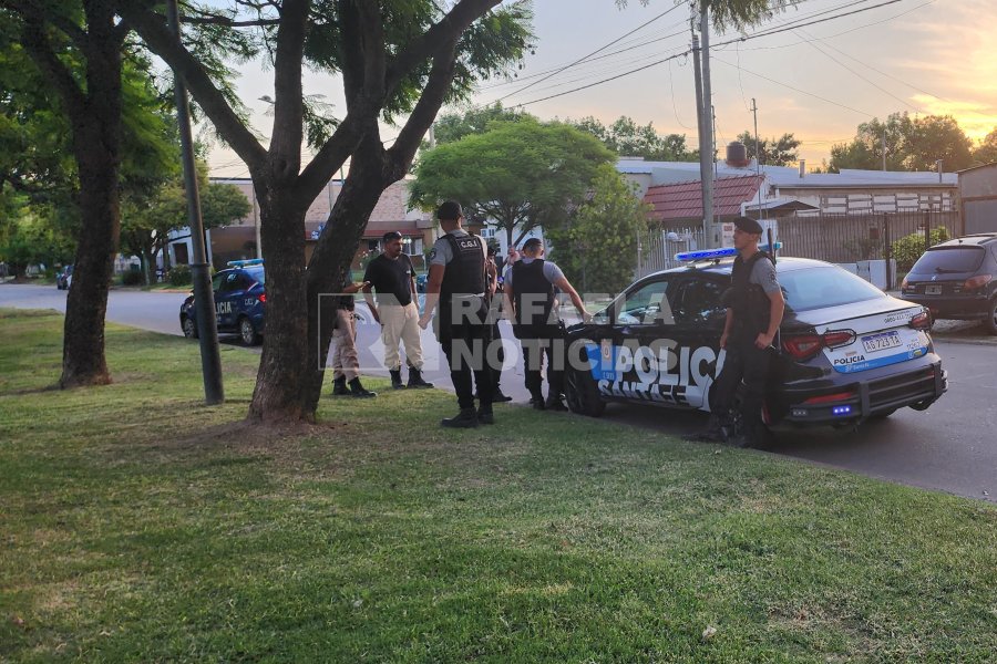 Rafaela Noticias en el lugar del suceso