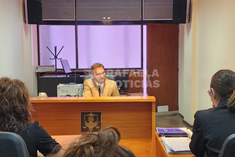 Un momento de la audiencia de este viernes.