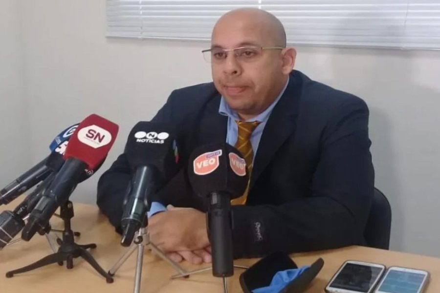 Fiscal Alejandro Ben&iacute;tez, quien interviene en la investigaci&oacute;n.