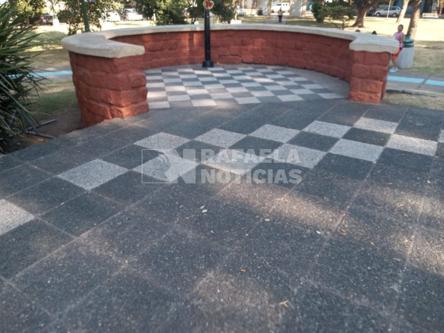 El sector de la Plaza 9 de Julio qued&oacute; nuevamente en condiciones