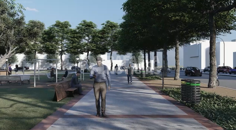 Un render que ilustra sobre la fisonom&iacute;a futura de la Plaza.