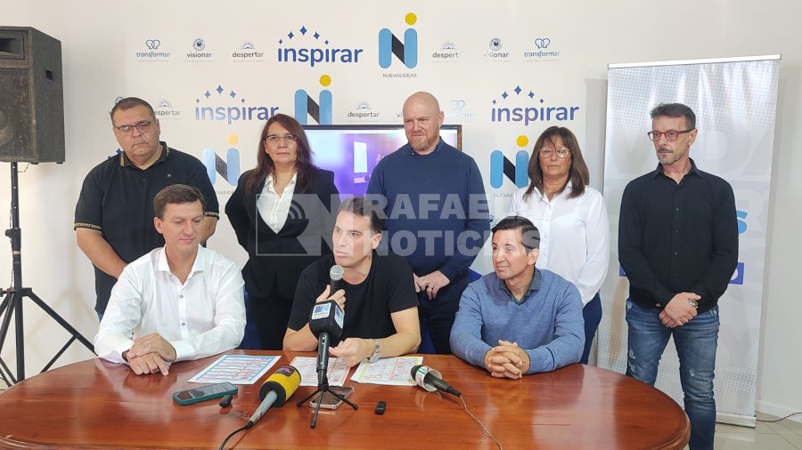 La lista completa de Inspirar cuando se present&oacute; semanas atras. Foto: RN