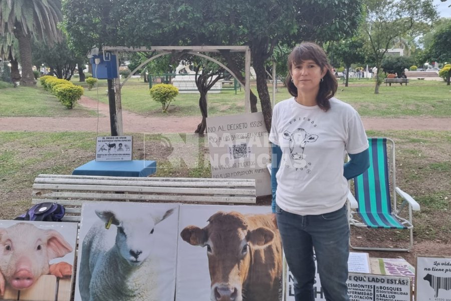 Ana Paula Rosillo, activista por los derechos de los animales.