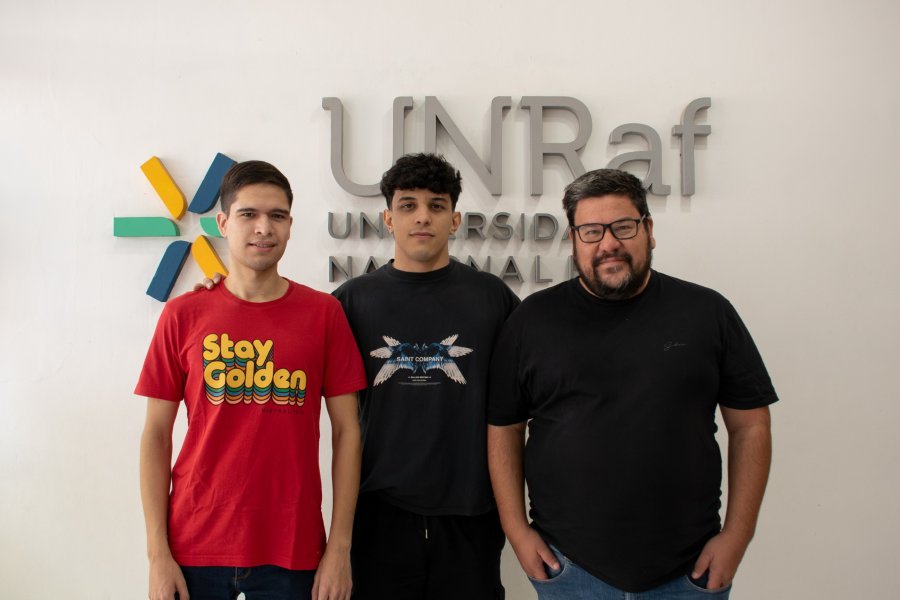 Los estudiantes premiados.