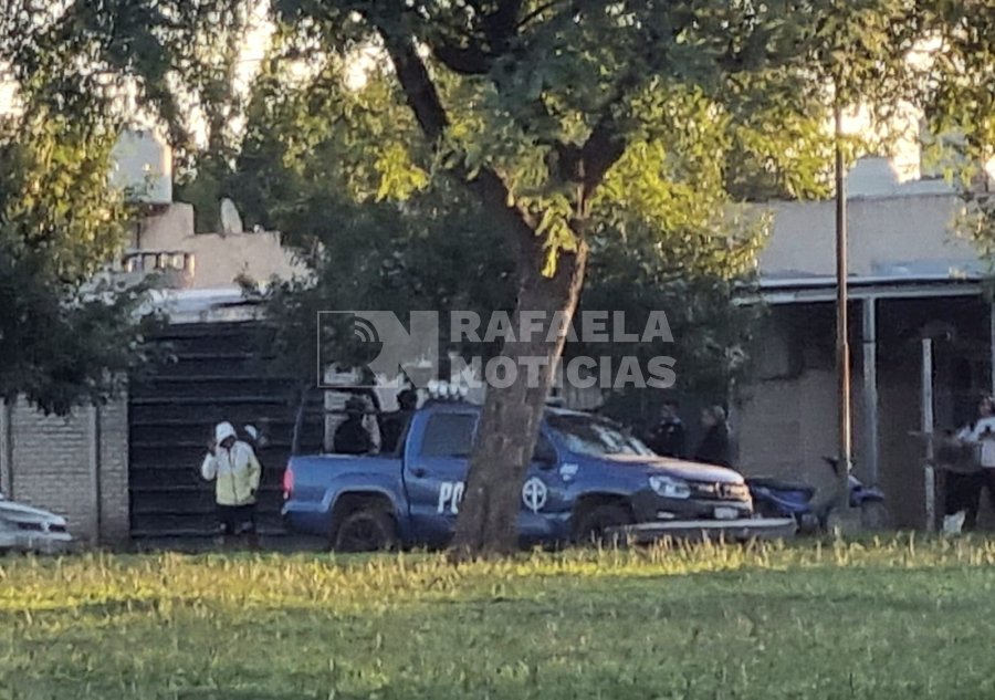 El procedimiento en barrio 2 de Abril.