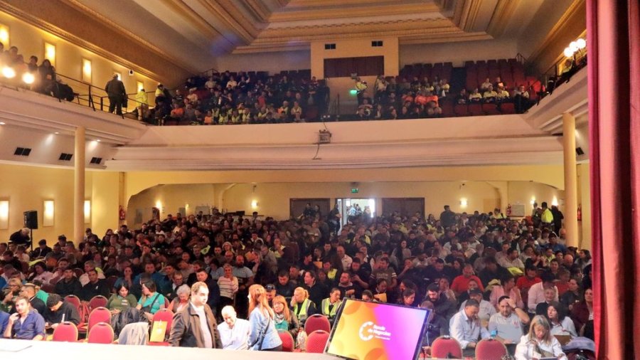 Representantes de toda la provincia participaron en la actividad.