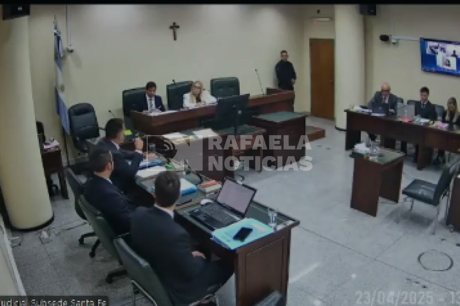 La audiencia se desarroll&oacute; en el Tribunal Oral Federal de Rafaela