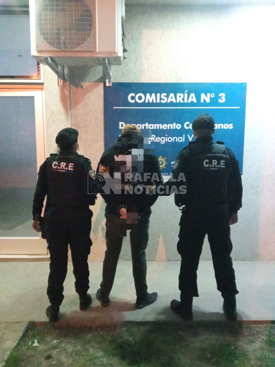 Detenido en Sunchales.