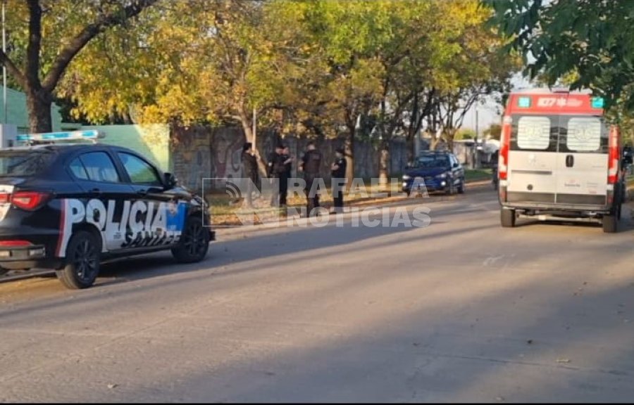 El SIES 107 tuvo que llegar al lugar.