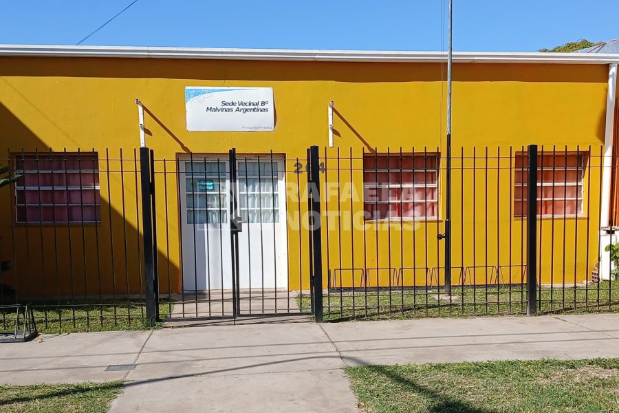 Vecinal de barrio Malvinas Argentinas.