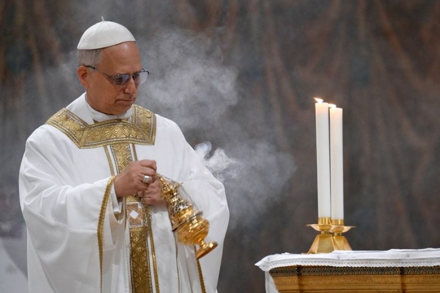 El papa Le&oacute;n XIV