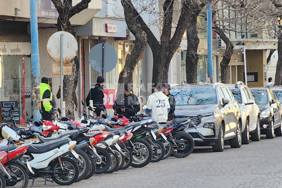 Uno de los hechos registrados en el centro