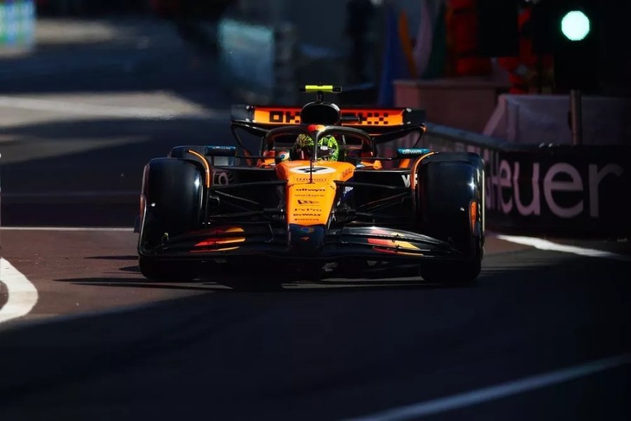 Lando Norris, triunfador en M&oacute;naco.