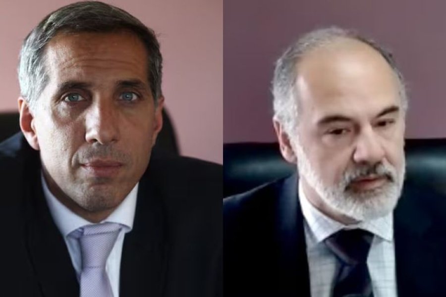 Los fiscales Diego Luciani y Sergio Mola.