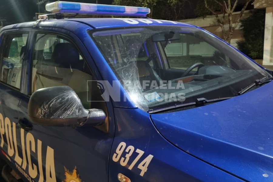 La polic&iacute;a acudi&oacute; al lugar del hecho.