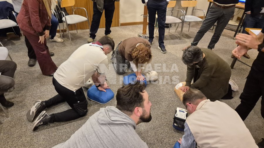 Clase pr&aacute;ctica de RCP.