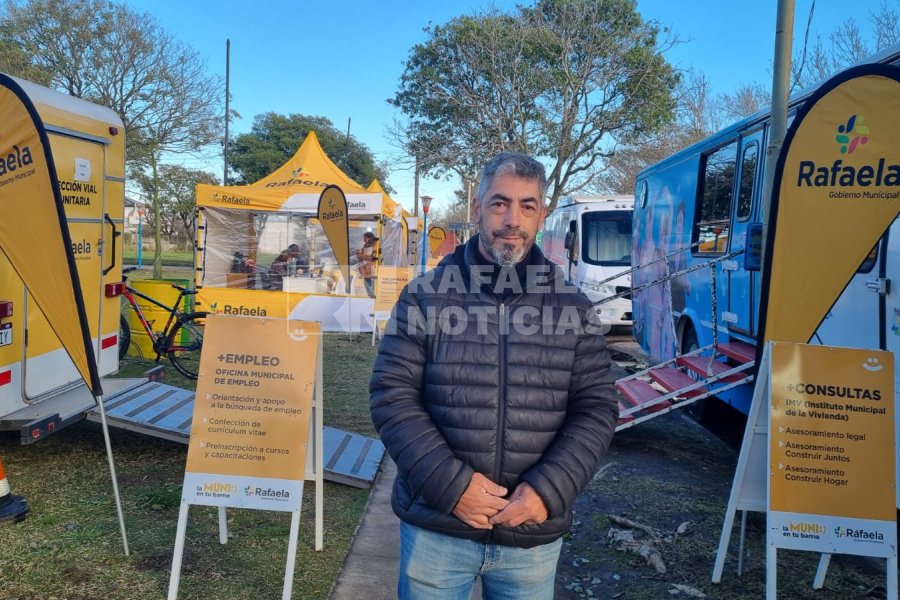 Alejandro Burgos, coordinador de La Muni en tu barrio.
