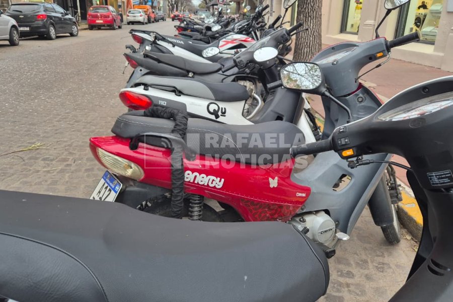 Las motos se mostraron en alta en la ciudad.