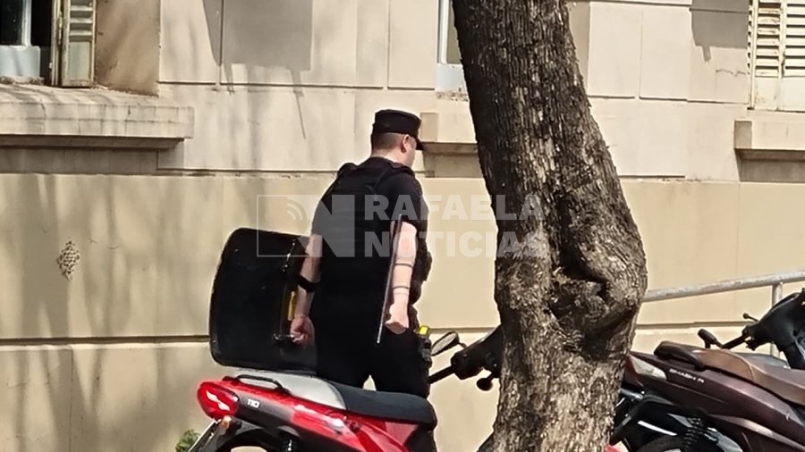 Polic&iacute;a luego de intervenir en el hecho. RN.