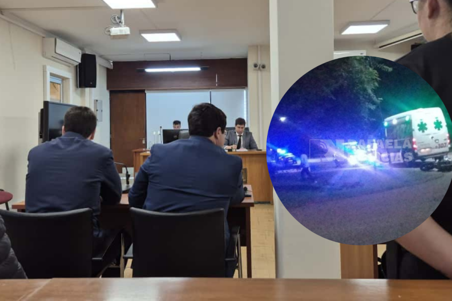 Puig y Scarinici esta ma&ntilde;ana durante el juicio.