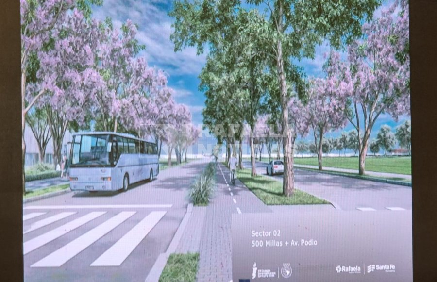 Un render que muestra c&oacute;mo quedar&aacute; la avenida 500 Millas.