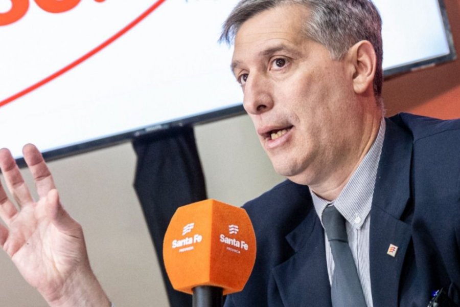 Pablo Olivares, ministro de Econom&iacute;a de Santa Fe.