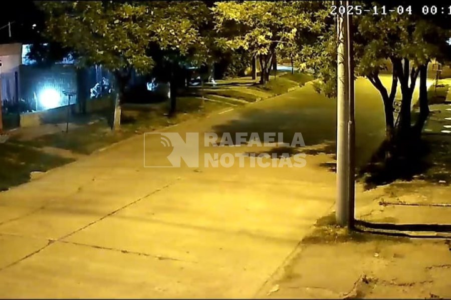 Una de las c&aacute;maras que capt&oacute; los disparos.