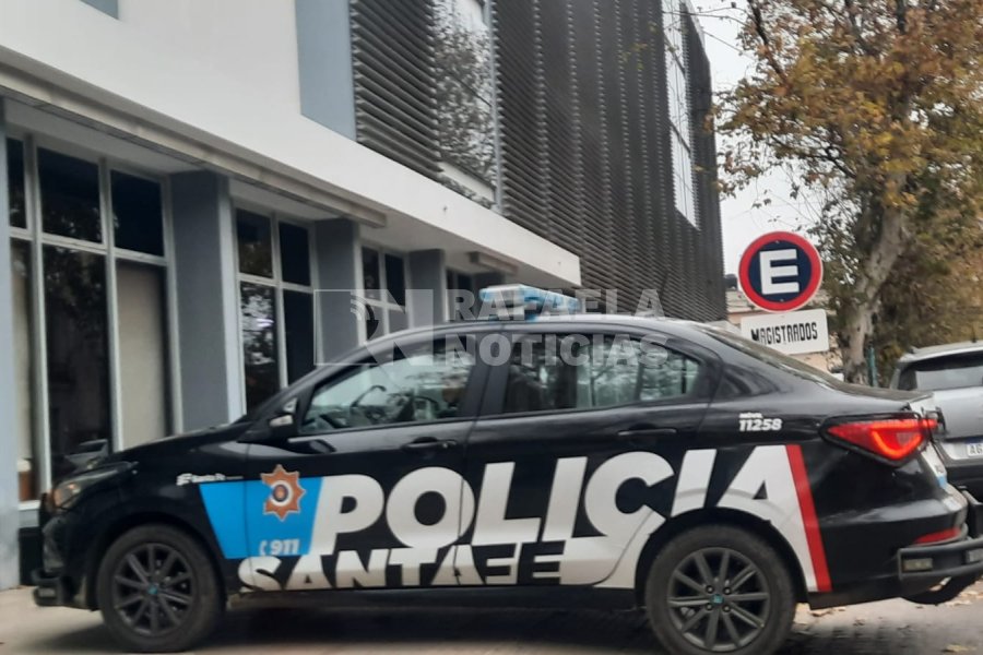 Detenido llegando a Tribunales.