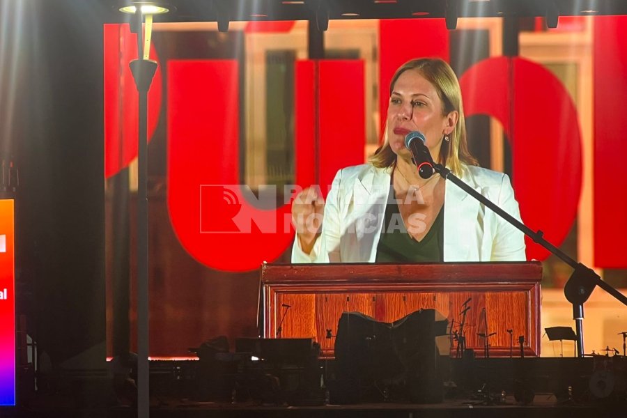 Vicegobernadora de la provincia Gisela Scaglia