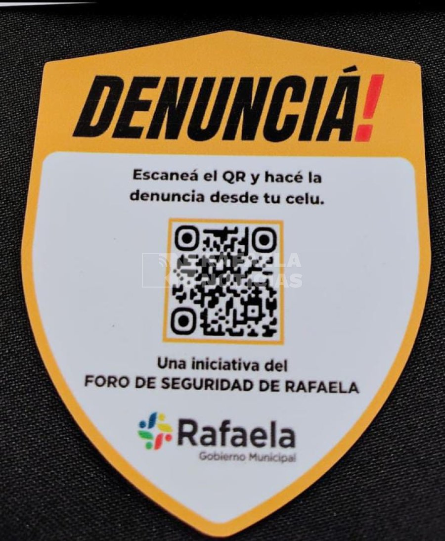 QR para acceder a denunciar.