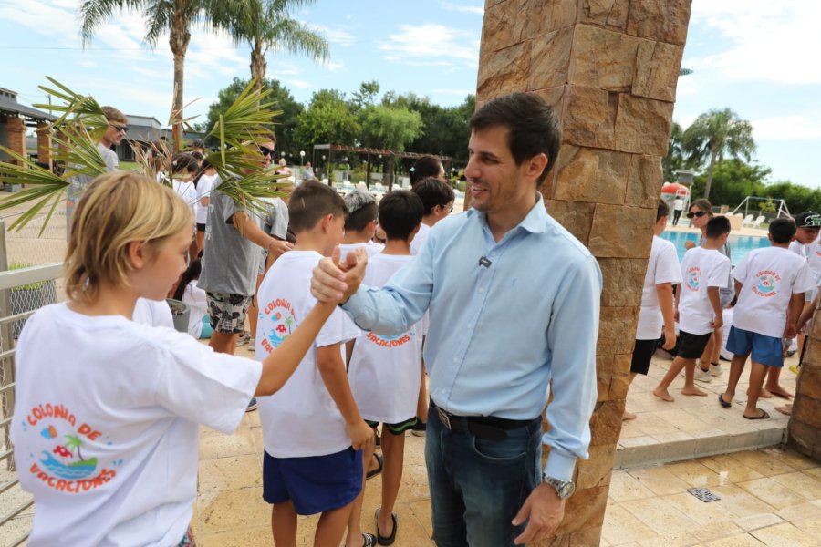 Durante la actividad, Viotti estuvo acompa&ntilde;ado por el secretario general del SEOM, Dar&iacute;o Coco.