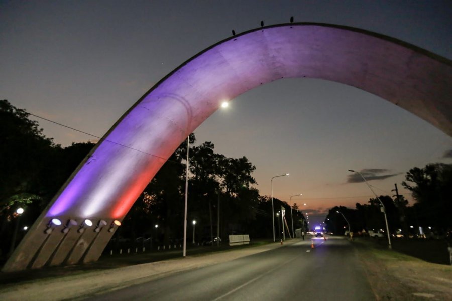 La RP 70 atraviesa la zona urbana de Esperanza y tiene al menos dos sectores con radares instalados.